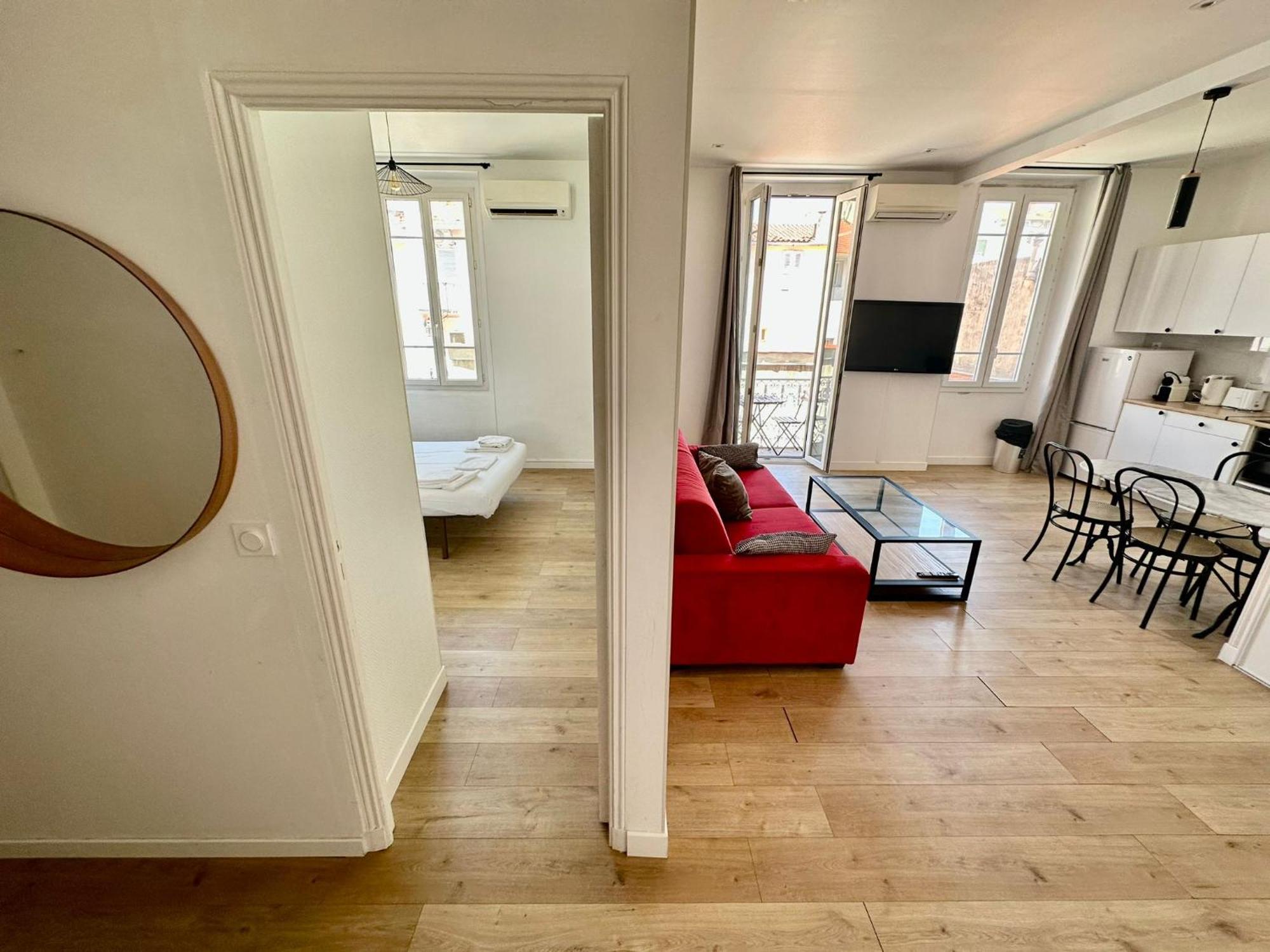 Appartement À Meyerbeer Nizza Zimmer foto